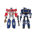 Transformers : Reactivate - Pack 2 figurines Optimus Prime & Soundwave 16 cm