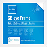 GB eye Cadre MDF (40 x 40 cm) Blanc