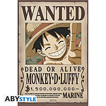 One Piece -  Poster Wanted Luffy New 2 (91,5 X 61 Cm)