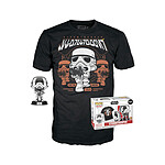 Star Wars - Set figurine et T-Shirt POP! & Tee Stormtrooper - Taille S