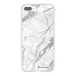 LaCoqueFrançaise Coque iPhone 7 Plus/ 8 Plus silicone transparente Motif Marbre gris ultra resistant