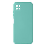 Avizar Coque pour Samsung Galaxy A22 5G Silicone Semi-rigide Finition Soft Touch Fine Turquoise