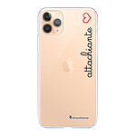 LaCoqueFrançaise Coque iPhone 11 Pro silicone transparente Motif Attachiante ultra resistant