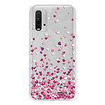 Evetane Coque Xiaomi Redmi 9T 360 intégrale transparente Motif Confettis De Coeur Tendance