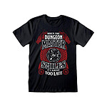Dungeons & Dragons - T-Shirt When The Dungeon Master Smiles  - Taille L