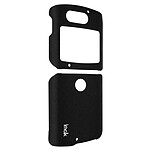 iMak Coque pour Motorola Razr 5G Polycarbonate Anti-traces Pliable  HC-9 Series Noir