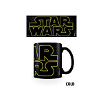 Star Wars - Mug effet thermique Logo Characters