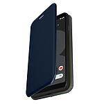 Avizar Étui Smartphone 5,6 à 6 pouces Fixation adhésive et rotative Porte-carte  bleu nuit