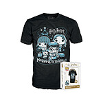 Harry Potter - POP! Tees T-Shirt Ron, Hermione, Harry - Taille L