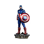 The Infinity Saga - Statuette BDS Art Scale 1/10 Captain America Battle of NY 23 cm