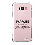 Evetane Coque Samsung Galaxy S8 Plus anti-choc souple angles renforcés transparente Motif Parfaite Avec De Jolis Défauts