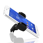 Akashi Support Voiture Smartphone Fixation Grille d'aération Rotatif à 360°  Noir