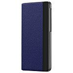 Avizar Coque Clapet pour Huawei Mate X3 Fenêtre et Béquille Support  Bleu nuit