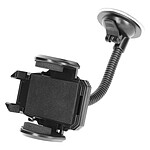 Avizar Support Voiture Smartphone Pare-Brise Bras flexible Orientable 360°  Noir