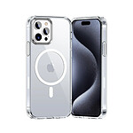 Evetane Coque iPhone 15 Pro Max transparente Motif Compatible Magsafe antichocs