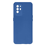 Avizar Coque Oppo A94 5G Silicone Semi-rigide Soft Touch bleu