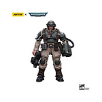 Warhammer 40k - Figurine 1/18 Astra Militarum Cadian Command Squad Veteran Sergeant with Power