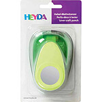 HEYDA Perforatrice à motif XXL 'rond', couleur: vert