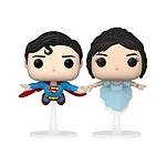 Superman - Pack 2 Figurines POP! Superman & Lois Flying 9 cm