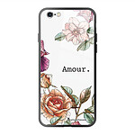 LaCoqueFrançaise Coque iPhone 6/6S Coque Soft Touch Glossy Amour en fleurs Design