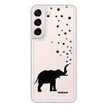 Evetane Coque Samsung Galaxy S22 5G 360 intégrale transparente Motif Elephant Tendance