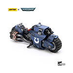 Warhammer 40k - Véhicule 1/18 Ultramarines Outrider Bike 22 cm