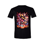Demon Slayer Kimetsu no Yaiba - T-Shirt Swinging Weapons - Taille XL