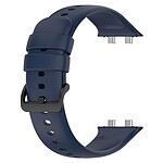 Avizar Bracelet pour Oppo Watch 3 Silicone Soft-Touch Sange à Trous  bleu nuit