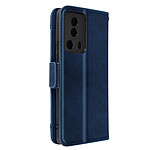 Avizar Étui Folio pour Xiaomi 13 Lite porte-cartes amovible languette magnétique  Bleu
