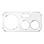 Avizar Film Caméra pour Xiaomi 12 Lite Verre Trempé 9H Anti-traces Transparent