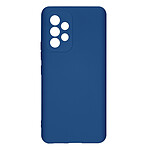 Avizar Coque pour Samsung Galaxy A53 5G Silicone Semi-rigide Finition Soft-touch Fine  Bleu