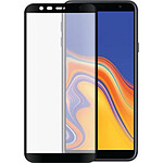 BigBen Connected Protège-écran pour Samsung Galaxy J4 Plus Anti-rayures en verre trempé 2.5D Noir transparent