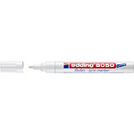 EDDING Marqueur Spécial Caoutchouc Pneu 8050 Blanc Pointe Ronde 2-4 mm