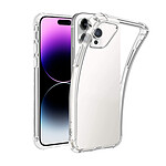 Evetane Coque iPhone 14 Pro Anti-Chocs avec Bords Renforcés en silicone transparente Motif