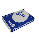 Clairefontaine Ramette 250 Feuilles Papier 160g A4 210x297 mm Certifié FSC GRIS ACIER x 4