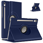 Avizar Étui folio pour Samsung Galaxy Tab S9 Support rotatif Paysage Portrait  bleu nuit