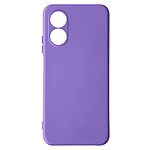 Avizar Coque pour Oppo A17 Silicone Semi-rigide Finition Soft-touch Fine  Violet