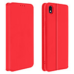 Avizar Housse Samsung Galaxy A01 Core Étui Folio Portefeuille Fonction Support rouge