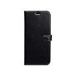 BigBen Connected Étui pour iPhone 12 mini Folio Wallet Fermeture avec Languette Aimantée Noir