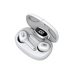 Inkasus Ecouteurs sans fil Bluetooth 5.0 - ProSound - Blanc/Argent
