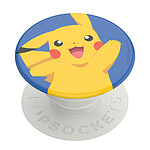 Popsockets PopGrip Design Pikachu pour Smartphone, Bague et Support Universel Blanc
