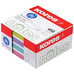 KORES Bloc-note adhésif Recycling 'Recycled Pastel Notes'