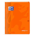 OXFORD Cahier Easybook agrafé 24x32cm 96 pages grands carreaux 90g orange