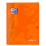 OXFORD Cahier Easybook agrafé 24x32cm 96 pages grands carreaux 90g orange