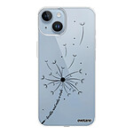 Evetane Coque iPhone 14 360 intégrale transparente Motif Pissenlit Make a wish Tendance