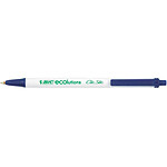 Bic stylo à bille rétractable ECOlutions clic stic, bleu