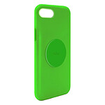 PURO Coque pour iPhone 6/7/8/SE (2022) Série Icon en TPU avec Plaque Métallique Vert