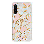 LaCoqueFrançaise Coque Xiaomi Redmi Note 8 T 360 intégrale transparente Motif Marbre Rose Tendance