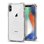 Evetane Coque iPhone X/Xs anti-choc souple angles renforcés transparente Motif transparente Motif