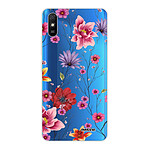 Evetane Coque Xiaomi Redmi 9A 360 intégrale transparente Motif Fleurs Multicolores Tendance